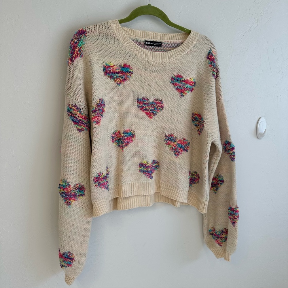 Heart Knit Sweater